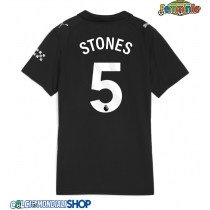Maglie da calcio Manchester City John Stones #5 Seconda Maglia Femminile 2025-26 Manica Corta